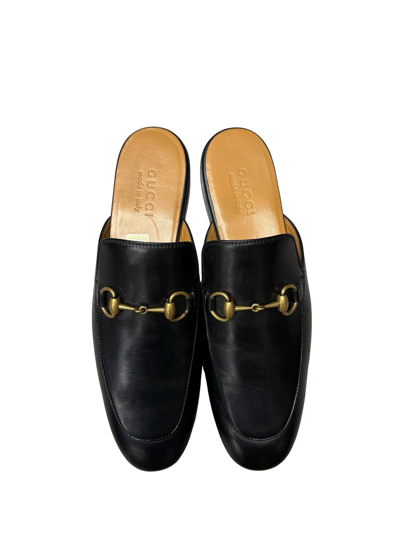 Gucci Princetown Leather Mules Black