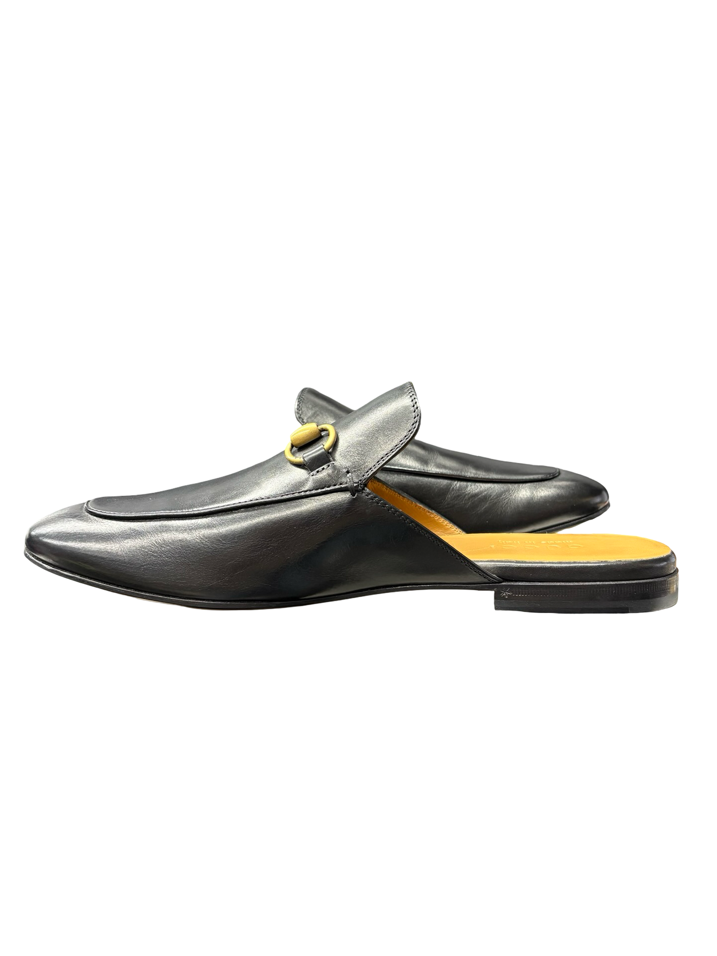 Gucci Princetown Leather Mules Black