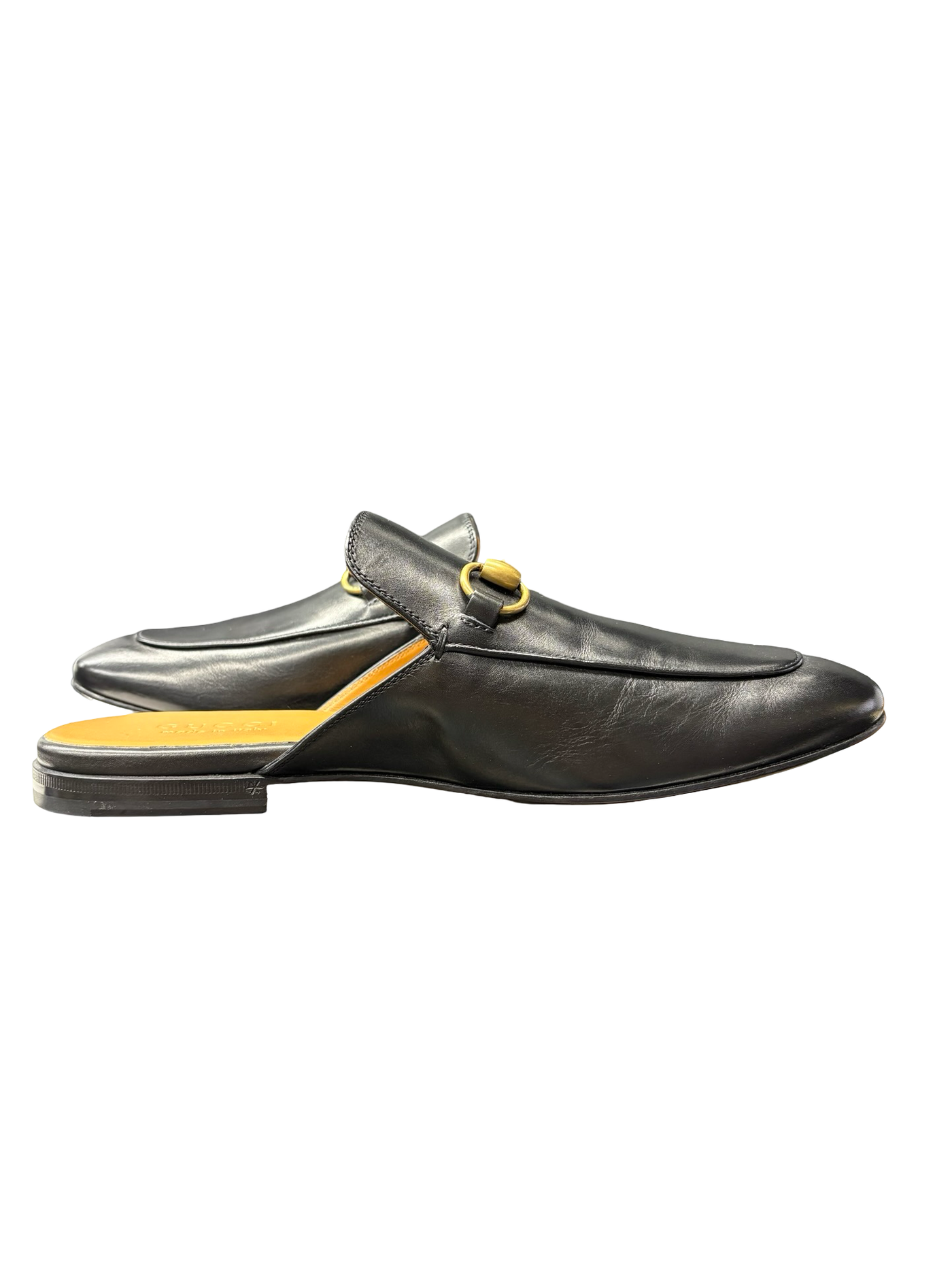 Gucci Princetown Leather Mules Black