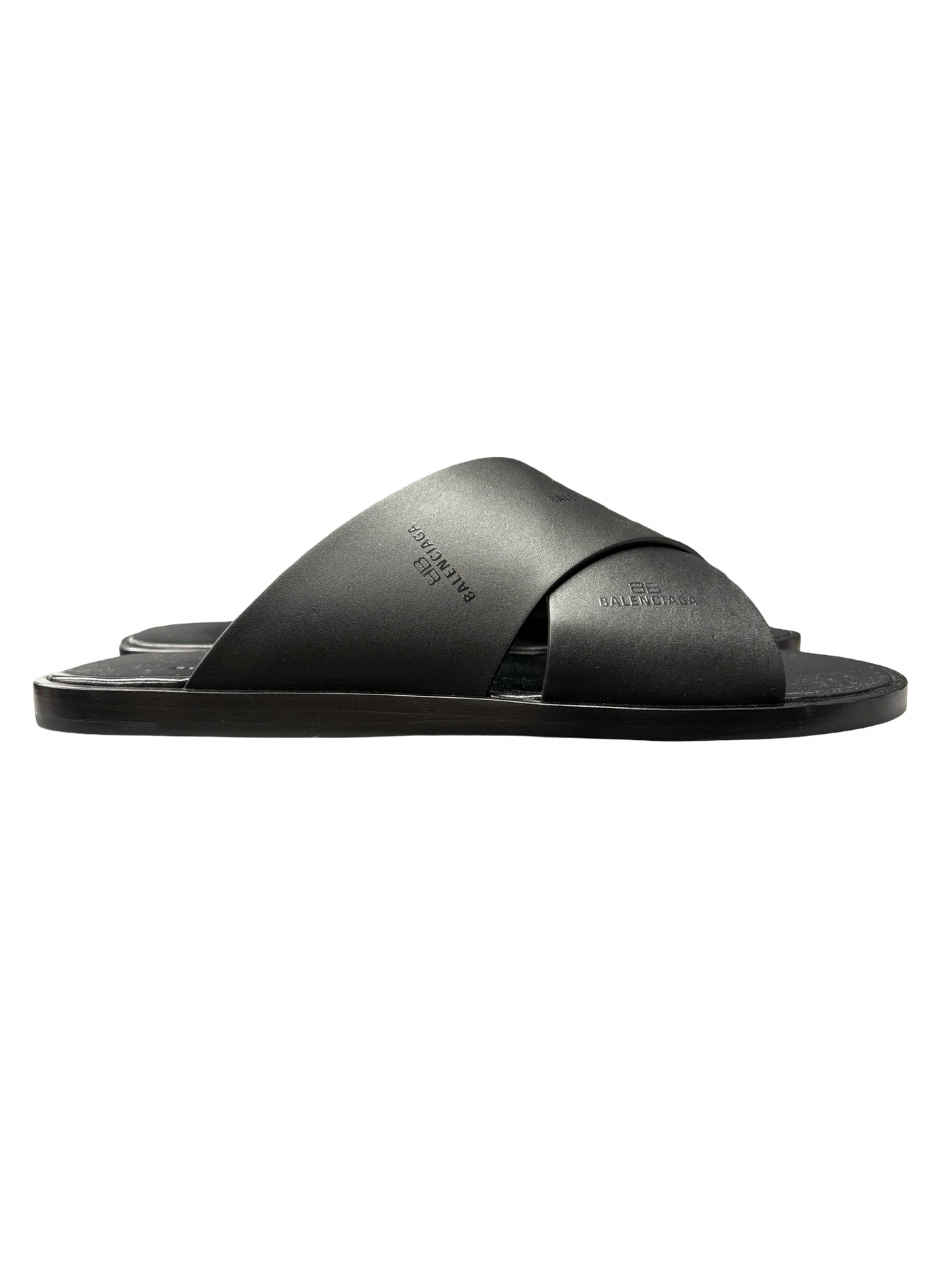 Balenciaga Cosy Slides Black