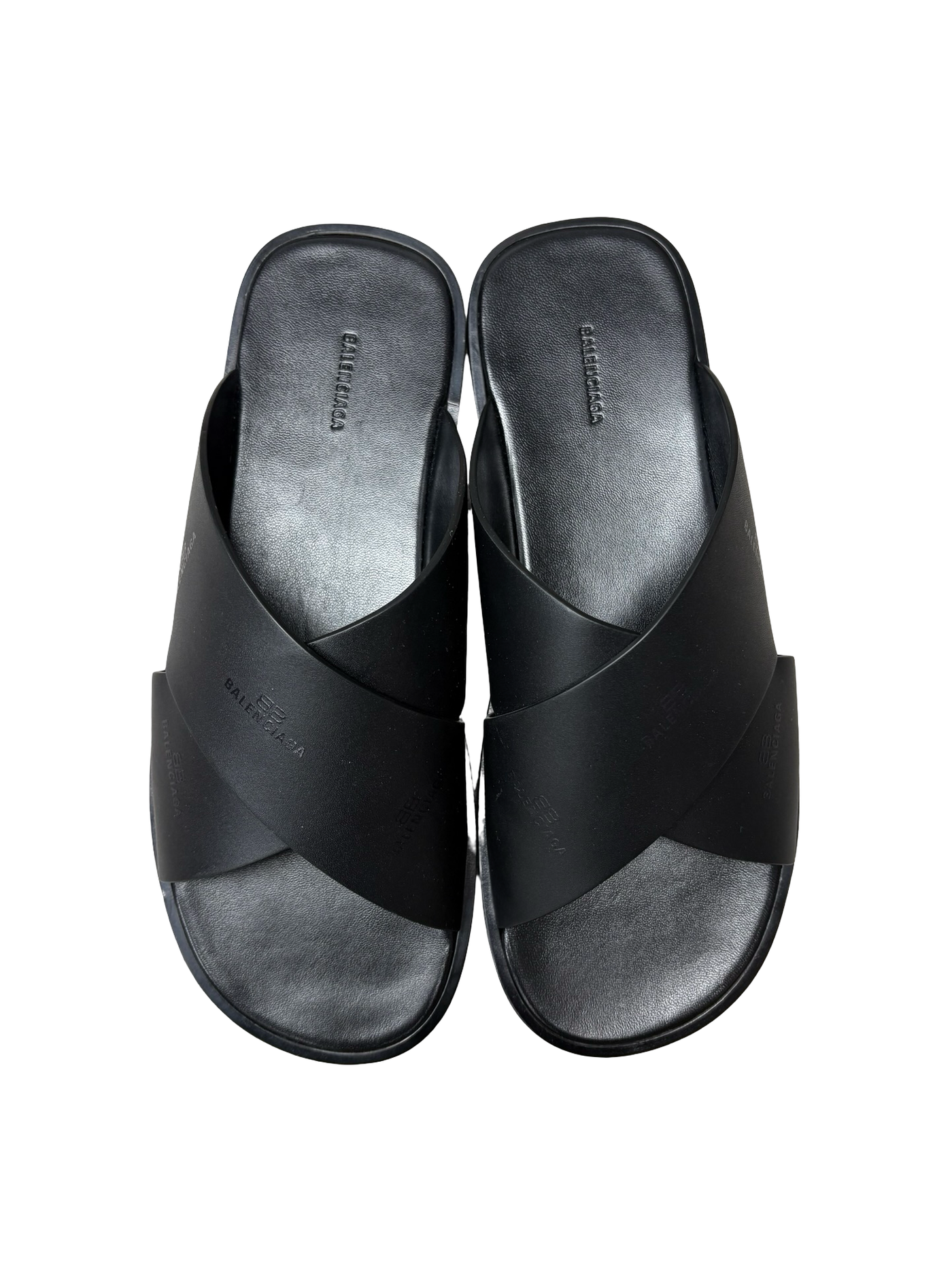 Balenciaga Cosy Slides Black
