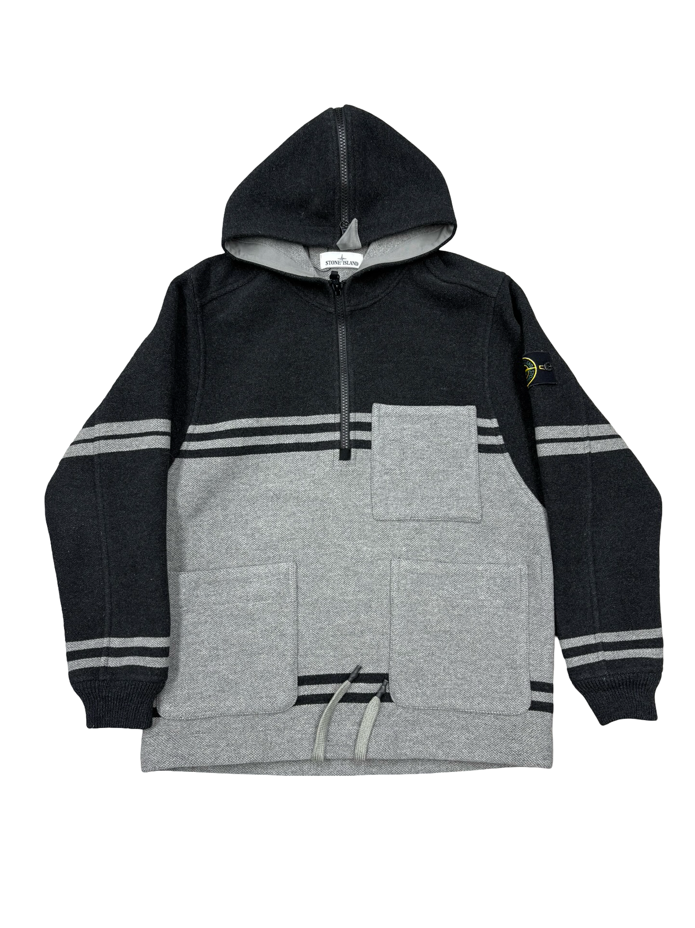 Stone Island Panno Jaquard Jacket Black/Grey
