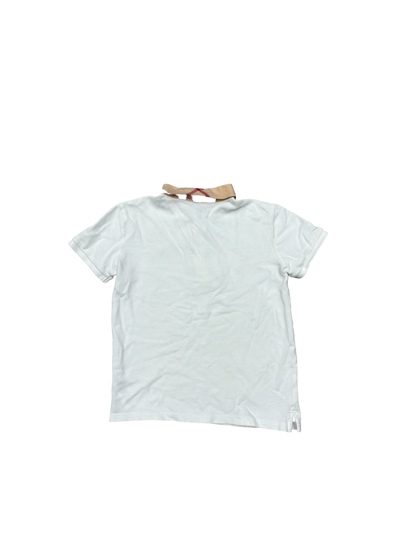 Burberry Polo Shirt White Size 10Y