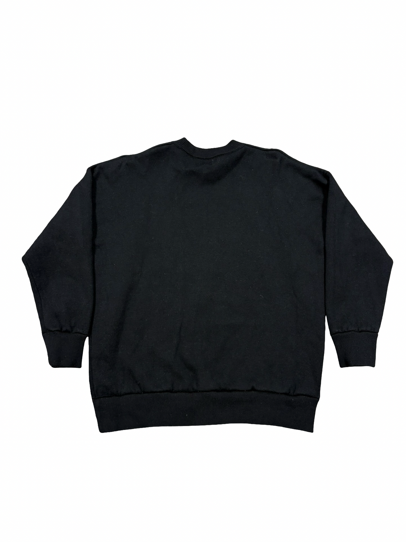 Burberry Chain Print Logo Graphic Crewneck Sweatshirt Black