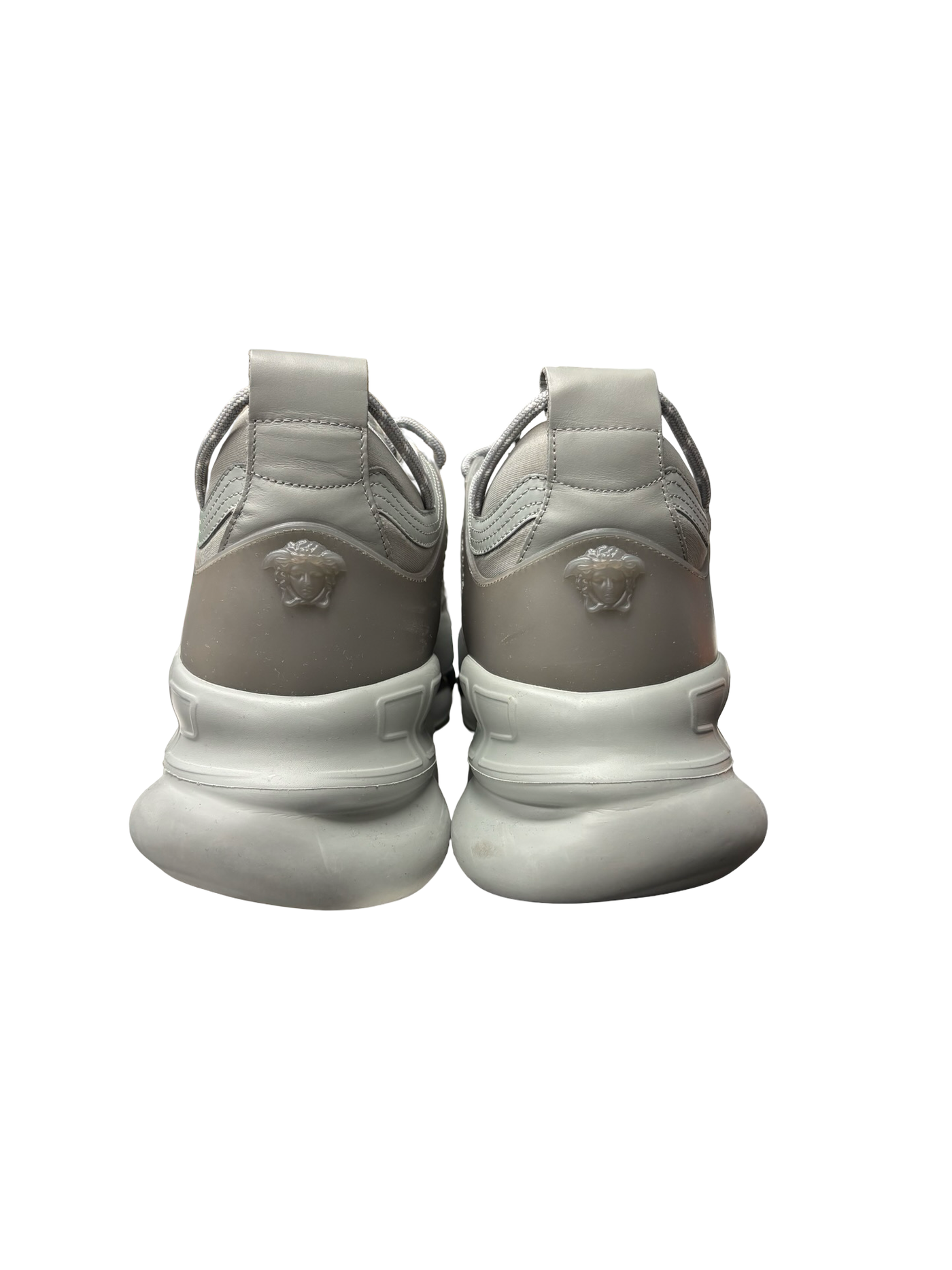 Versace Chain Reaction Sneakers Gray