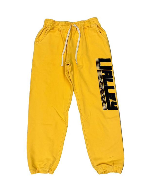 Vele sport Divison Sweat Pants Yellow