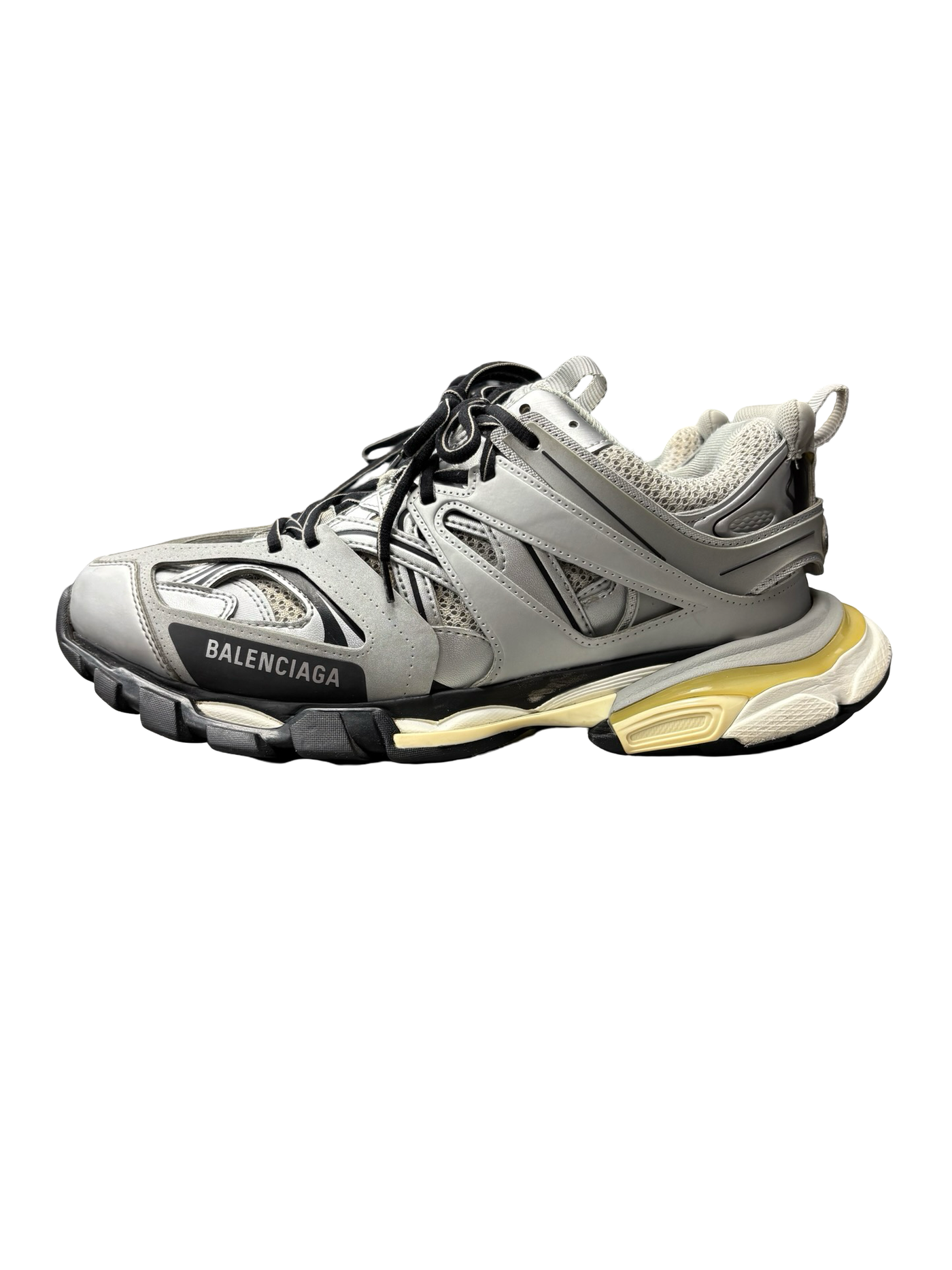 Balenciaga Track Sneakers Metalic Silver/Black