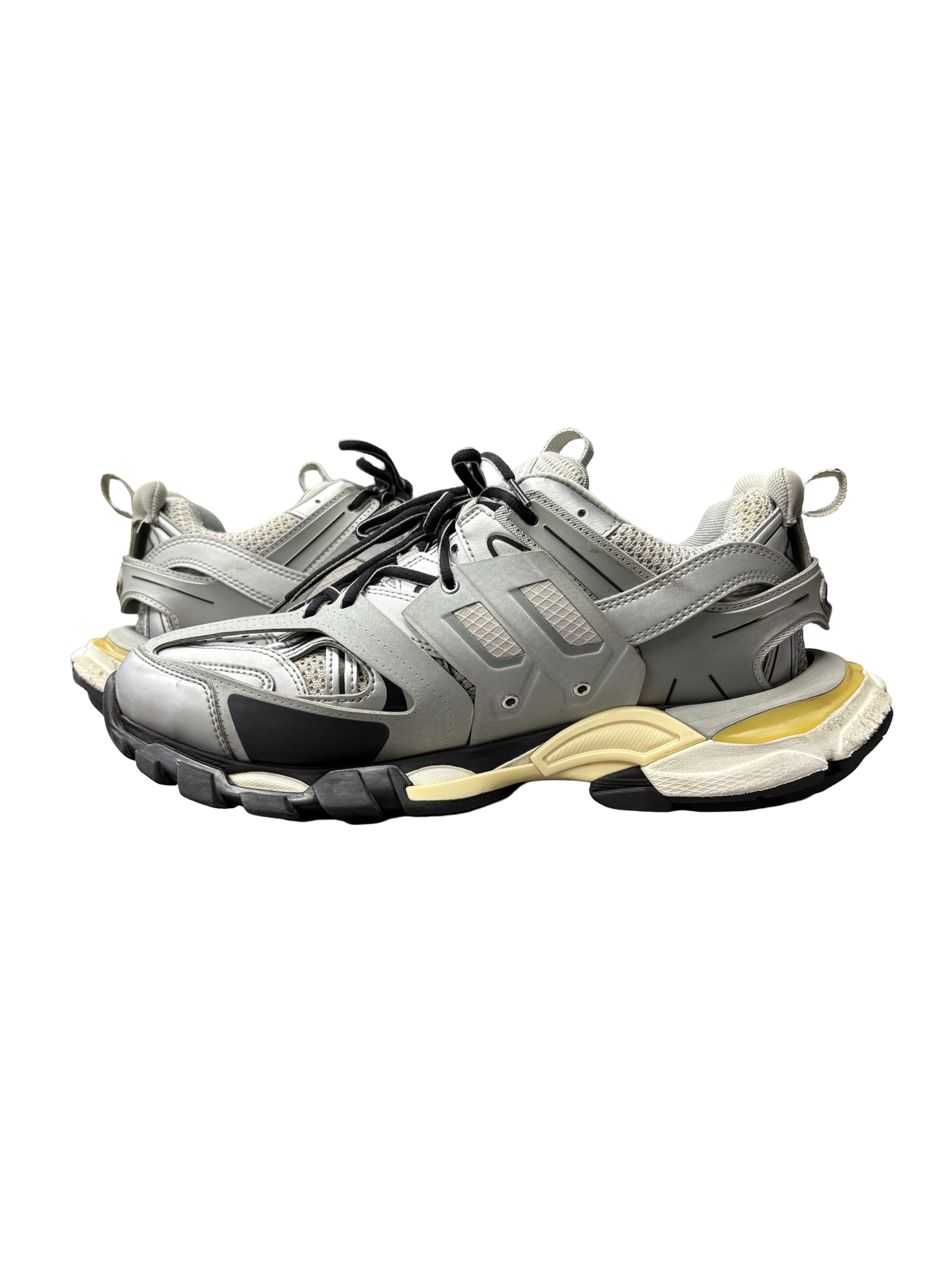 Balenciaga Track Sneakers Metalic Silver/Black