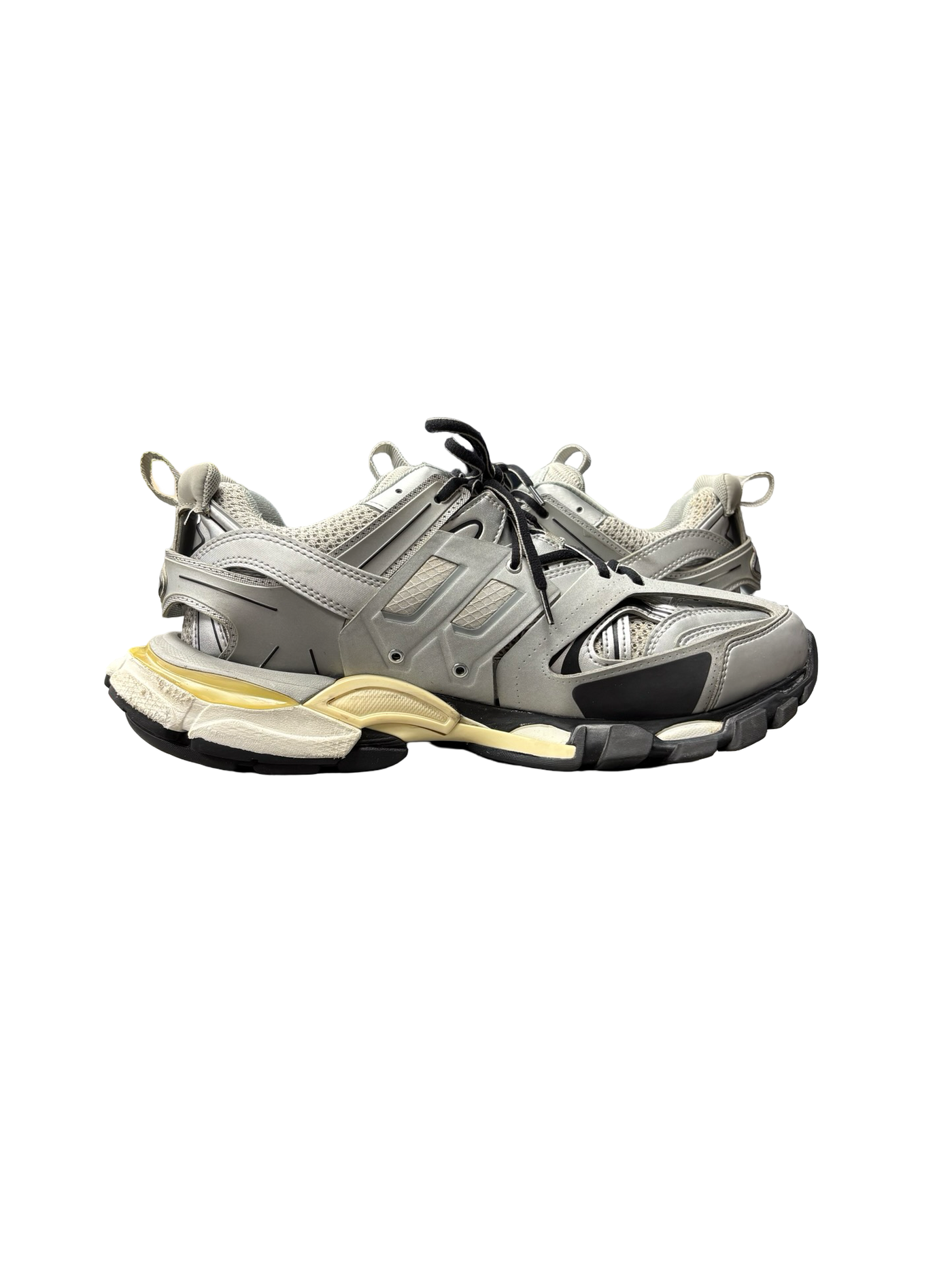 Balenciaga Track Sneakers Metalic Silver/Black