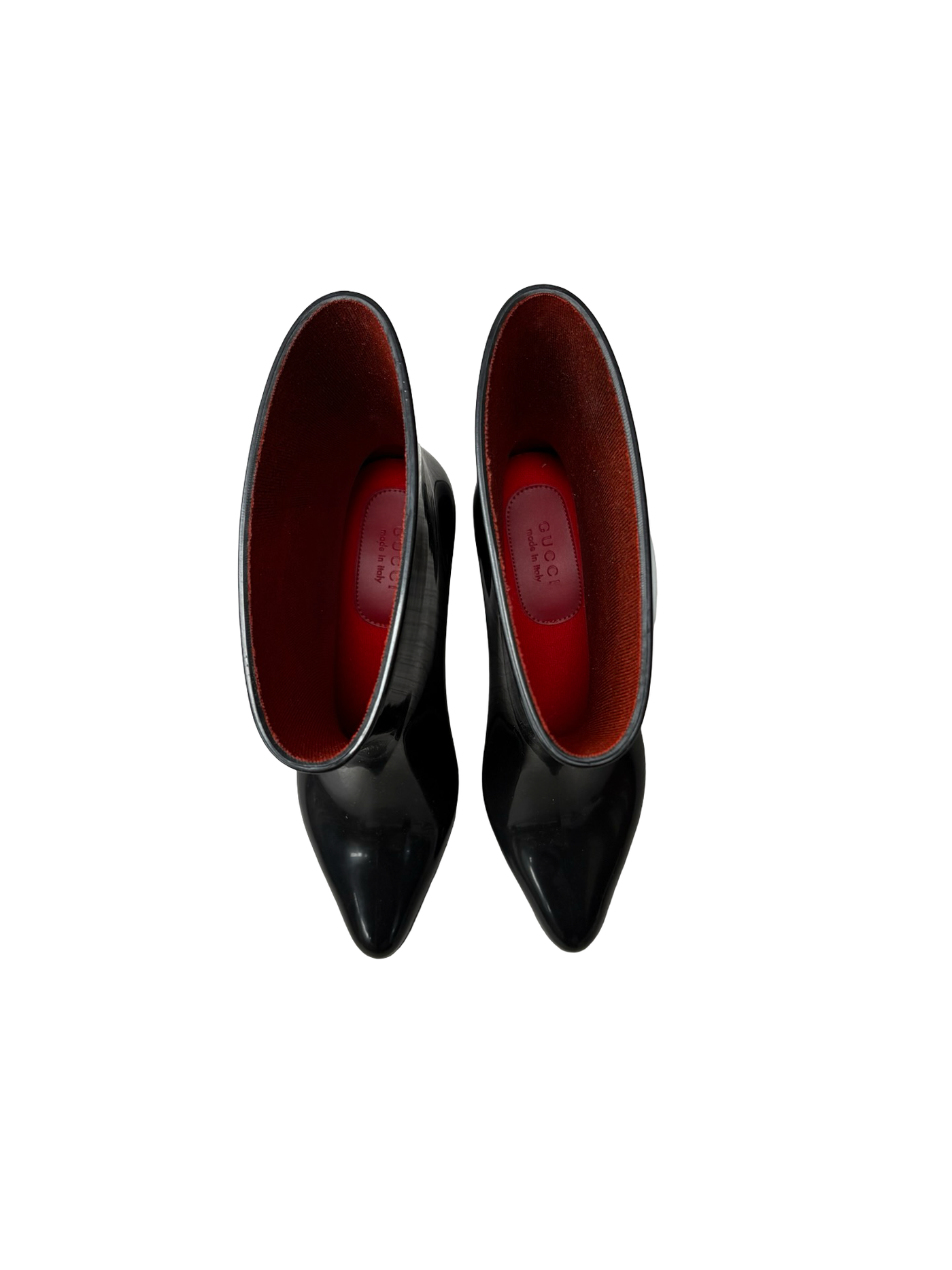 Gucci Interlocking GG Rubber Ankle Boots