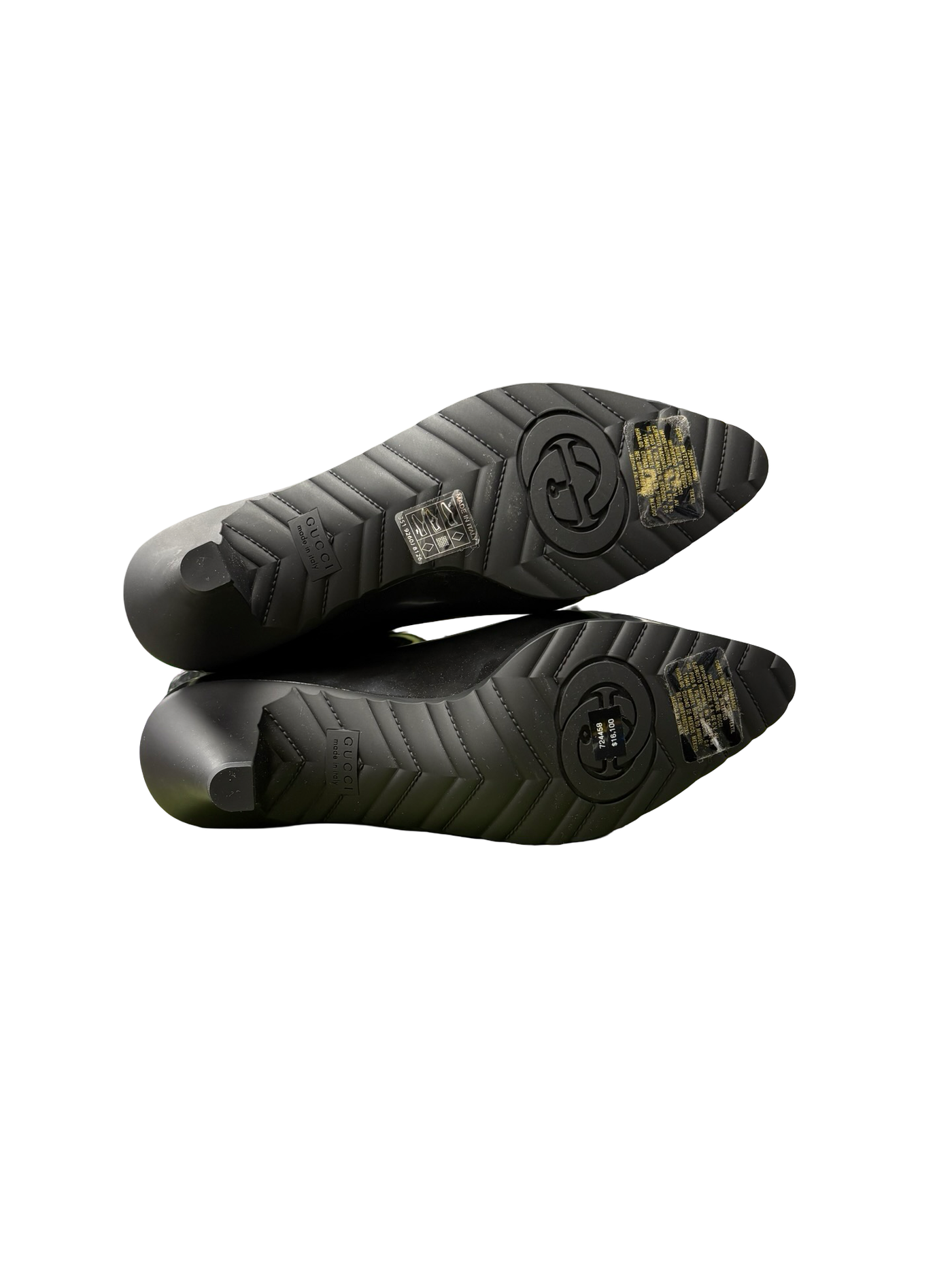 Gucci Interlocking GG Rubber Ankle Boots