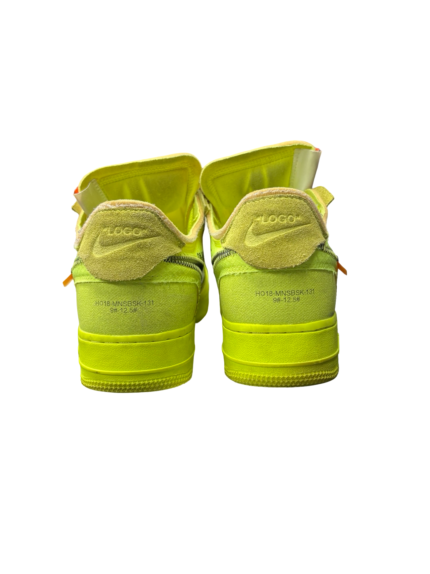 Nike X Off White Air Force 1 Volt Neon Green