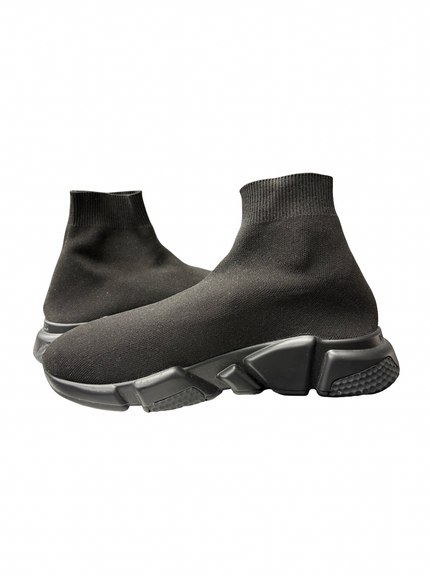 Balenciaga Speed Graffiti Sneakers Black/Blue