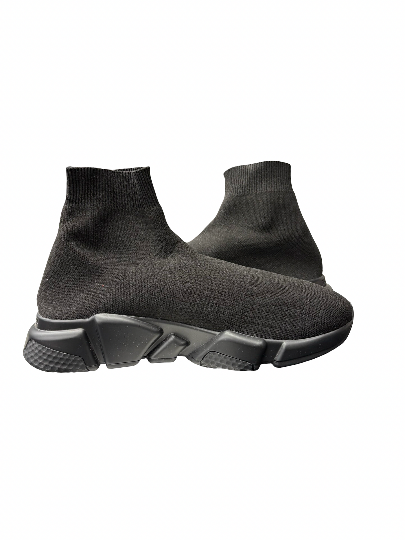 Balenciaga Speed Graffiti Sneakers Black/Blue