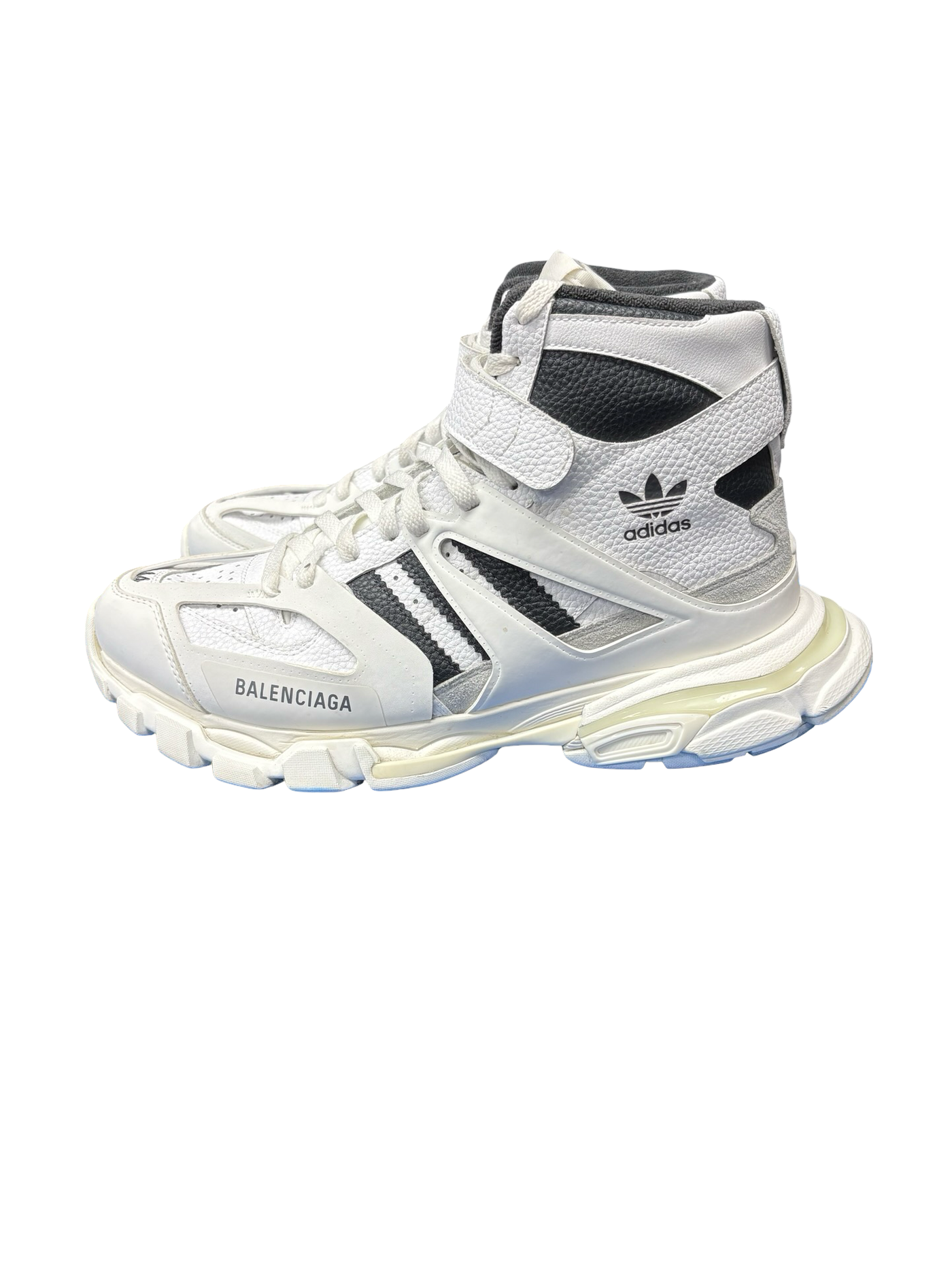 Balenciaga X Adidas Track Forum Sneakers White/Black