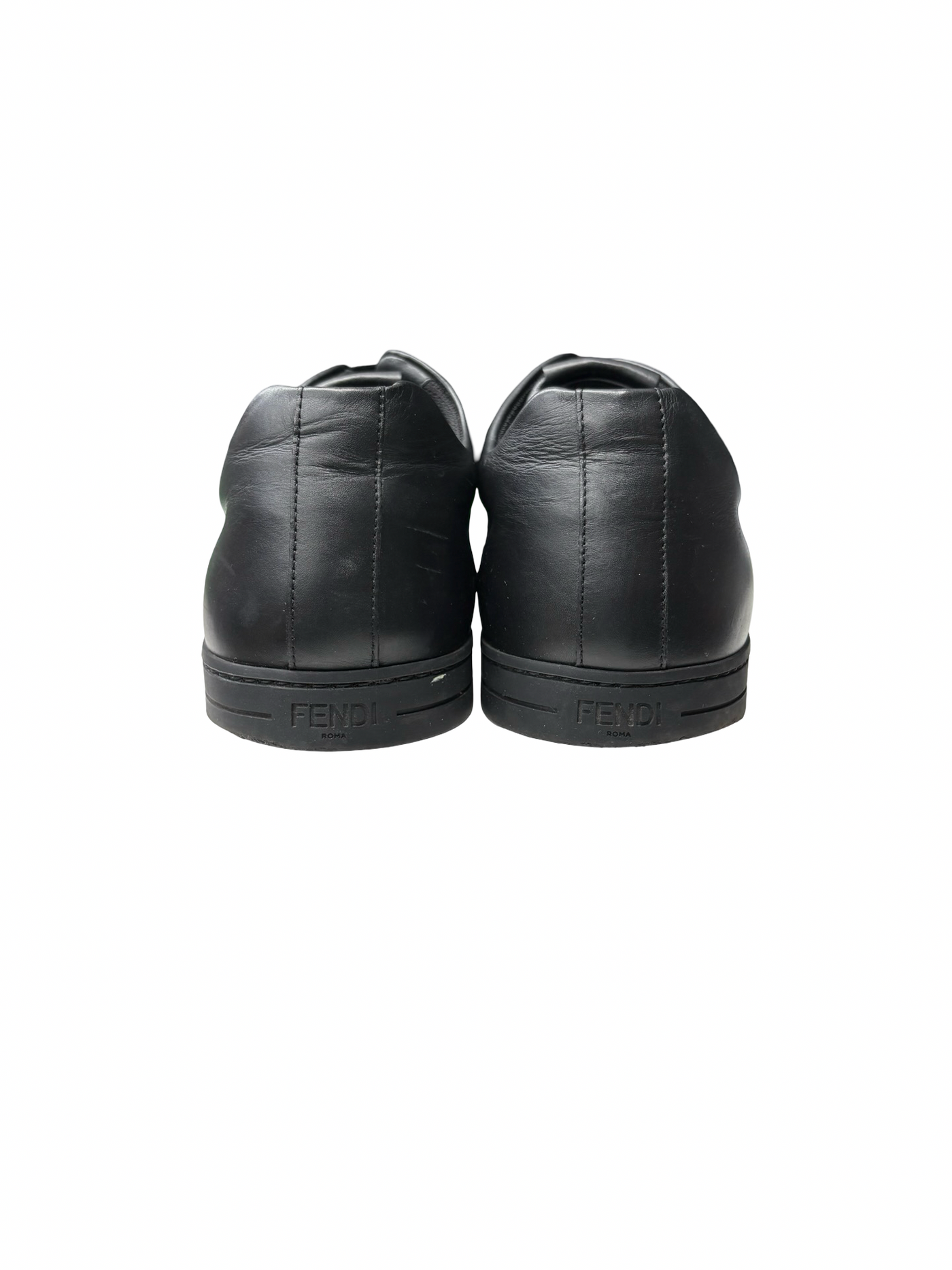 Fendi Bag Bugs Eye Low Top Sneakers Black