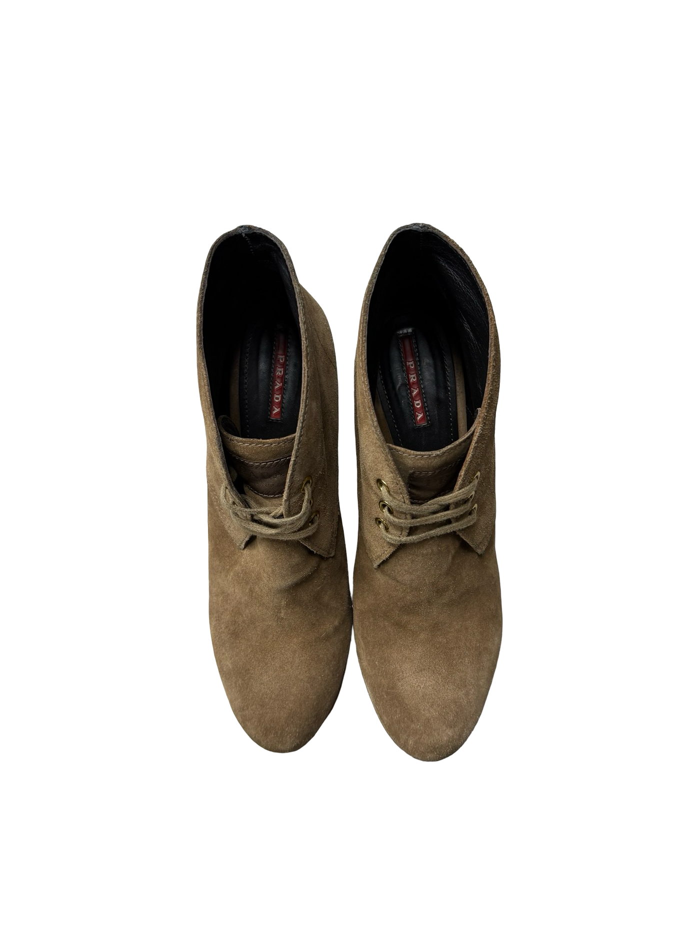 Prada Suede Ankle Boots