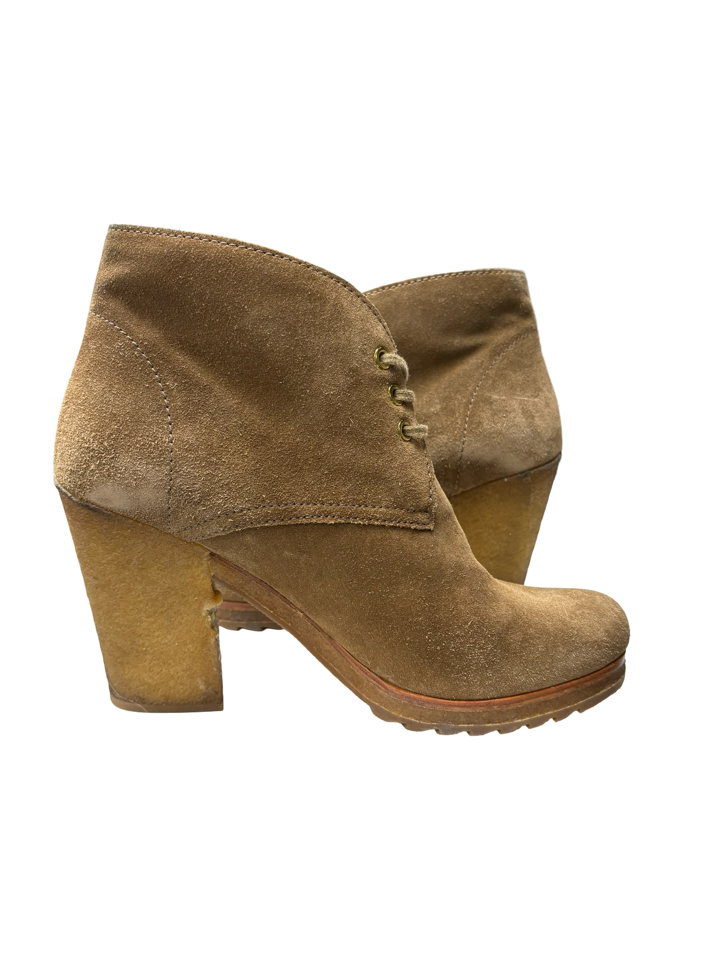 Prada Suede Ankle Boots