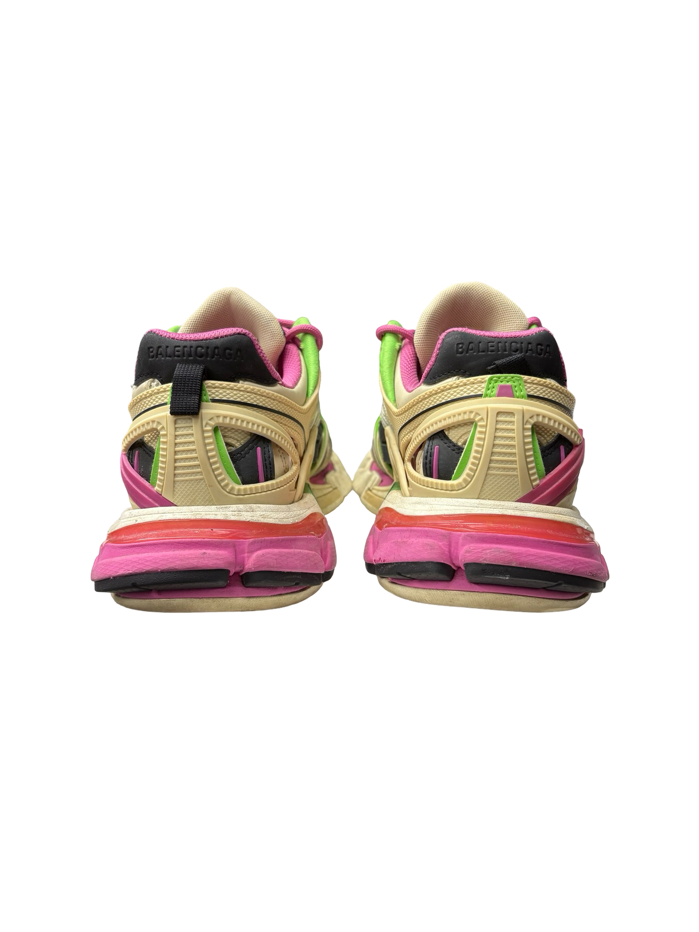 Balenciaga Track.2 Sneakers Green/White/Pink