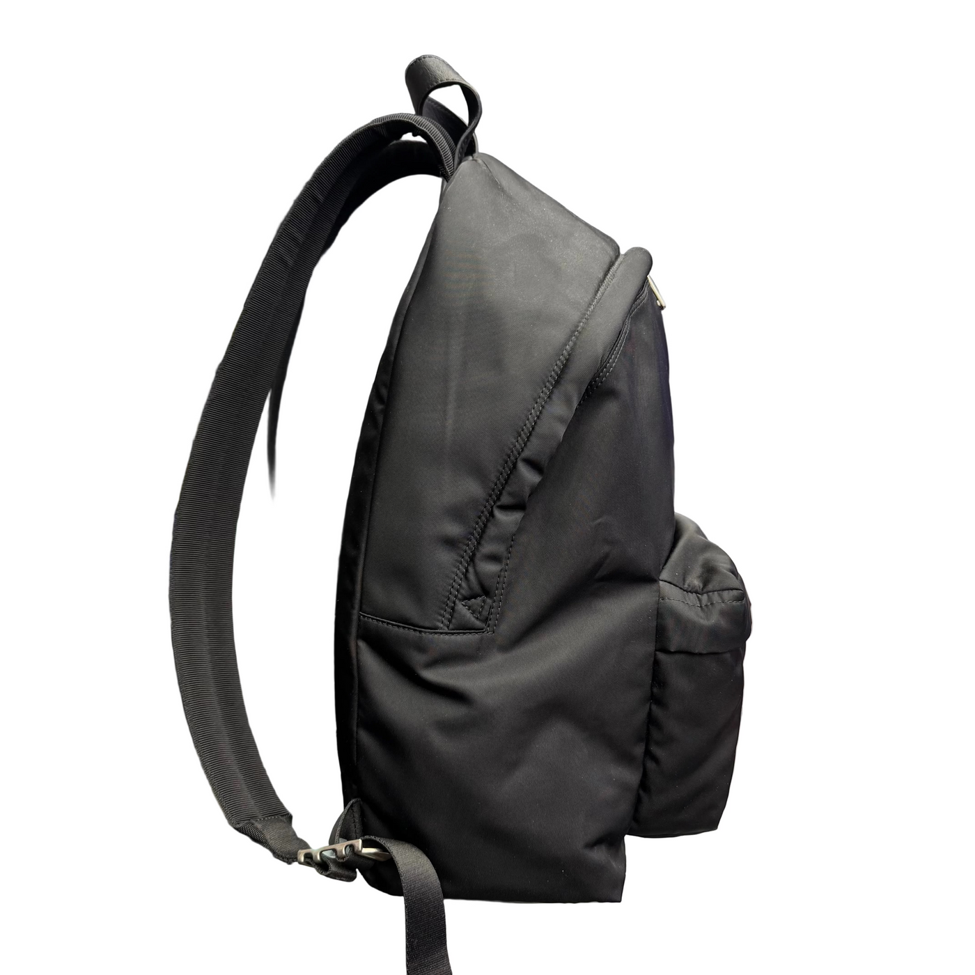 Givenchy Paris Logo Zipped Backpack Black