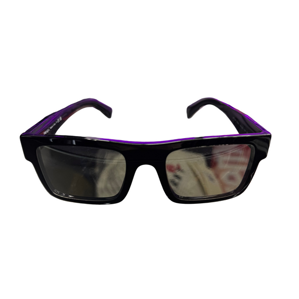 Prada SPR 19W Sunglasses Dark Grey Black