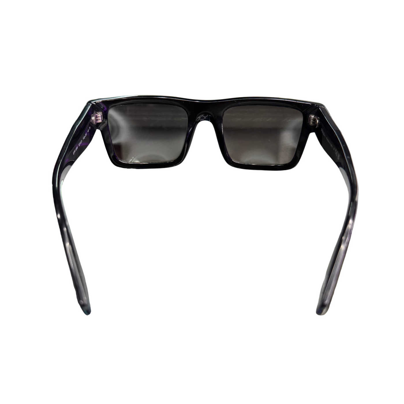 Prada SPR 19W Sunglasses Dark Grey Black