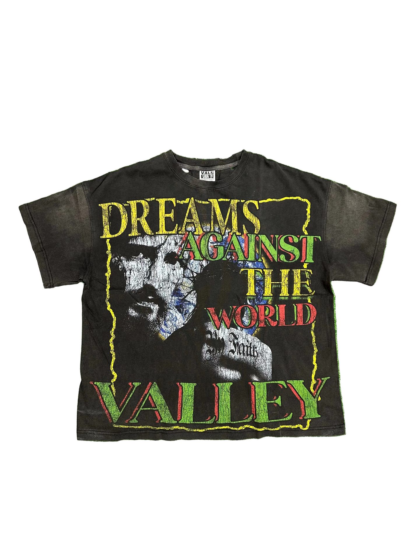 Vale Forever 'Dreams Vs World Tee Vintage Black'