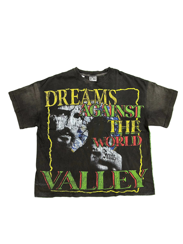 Vale Forever 'Dreams Vs World Tee Vintage Black'
