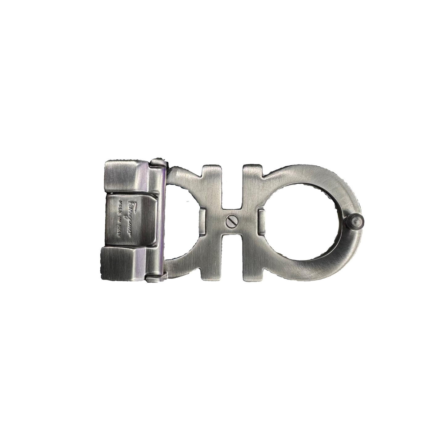 Ferragamo Reversible Gancini Buckle Belt Black Brown