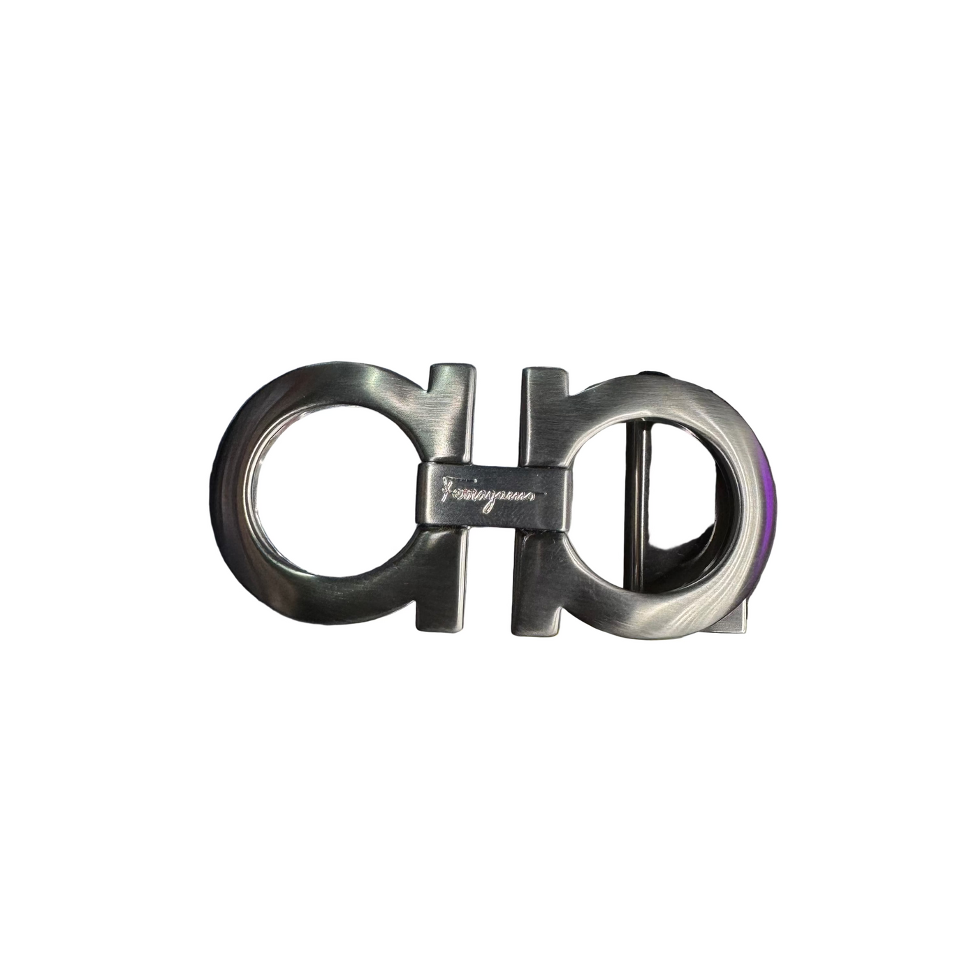 Ferragamo Reversible Gancini Buckle Belt Black Brown