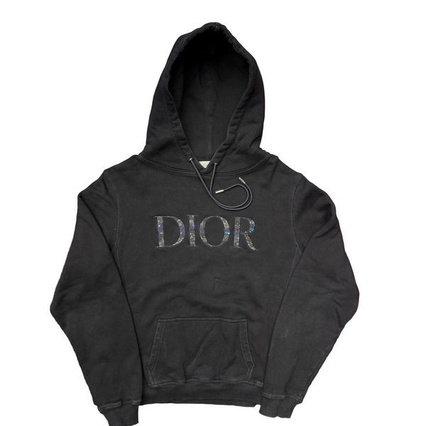 Dior x Peter Doig Logo Hoodie Black