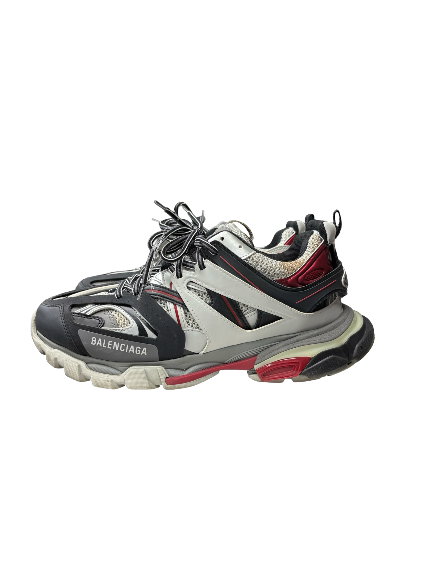 Balenciaga Track Trainers Sneakers Grey/Black/Red