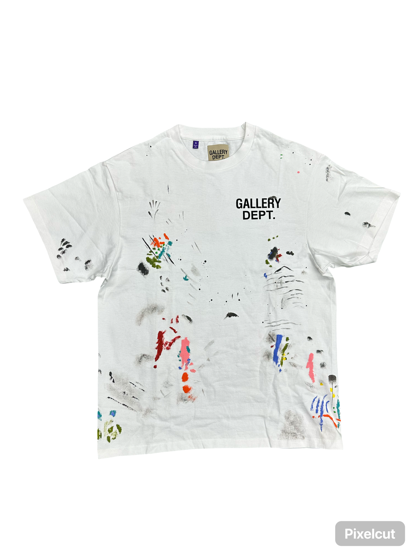 Gallery Dept Paint Tee White