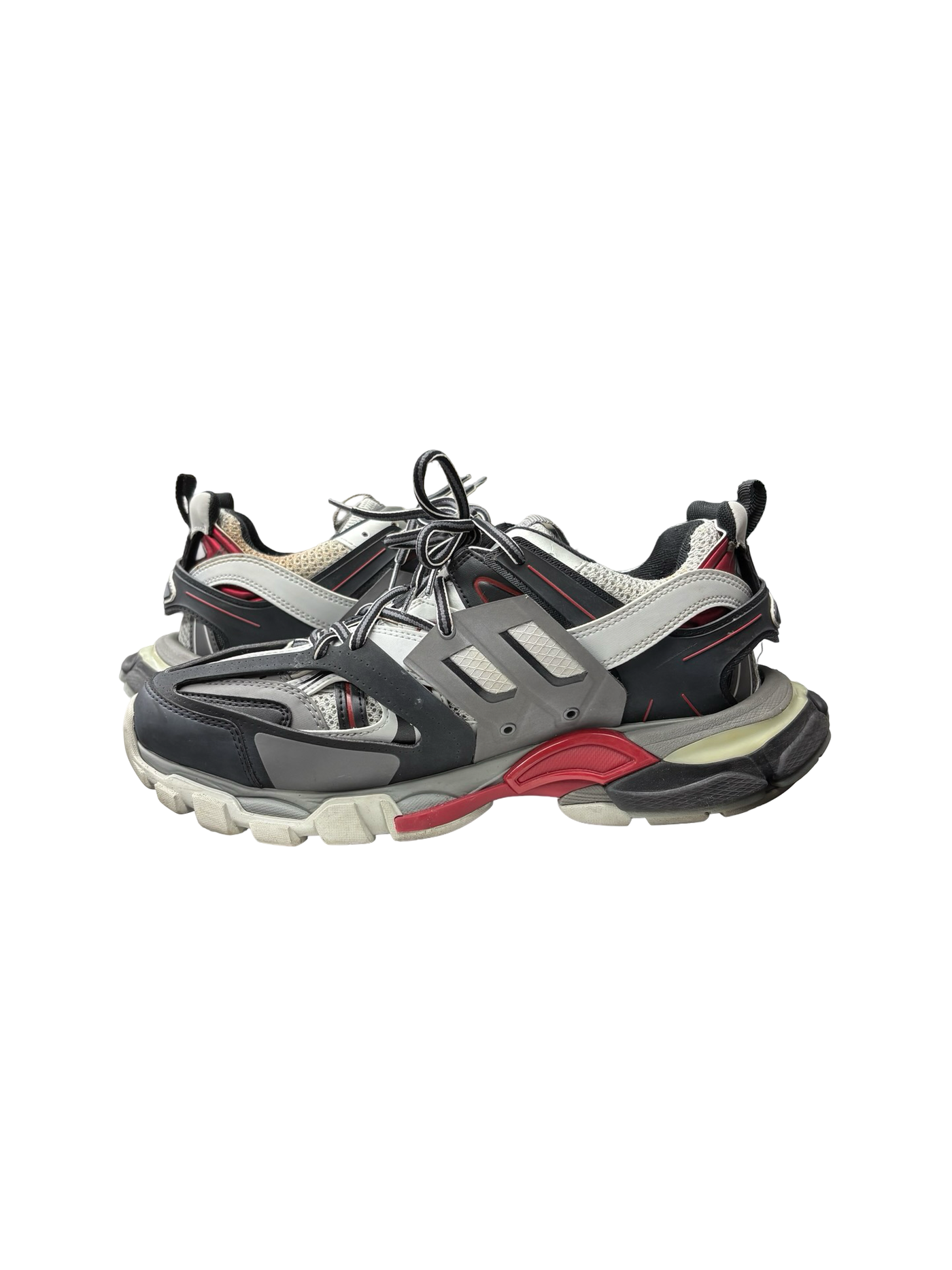 Balenciaga Track Trainers Sneakers Grey/Black/Red