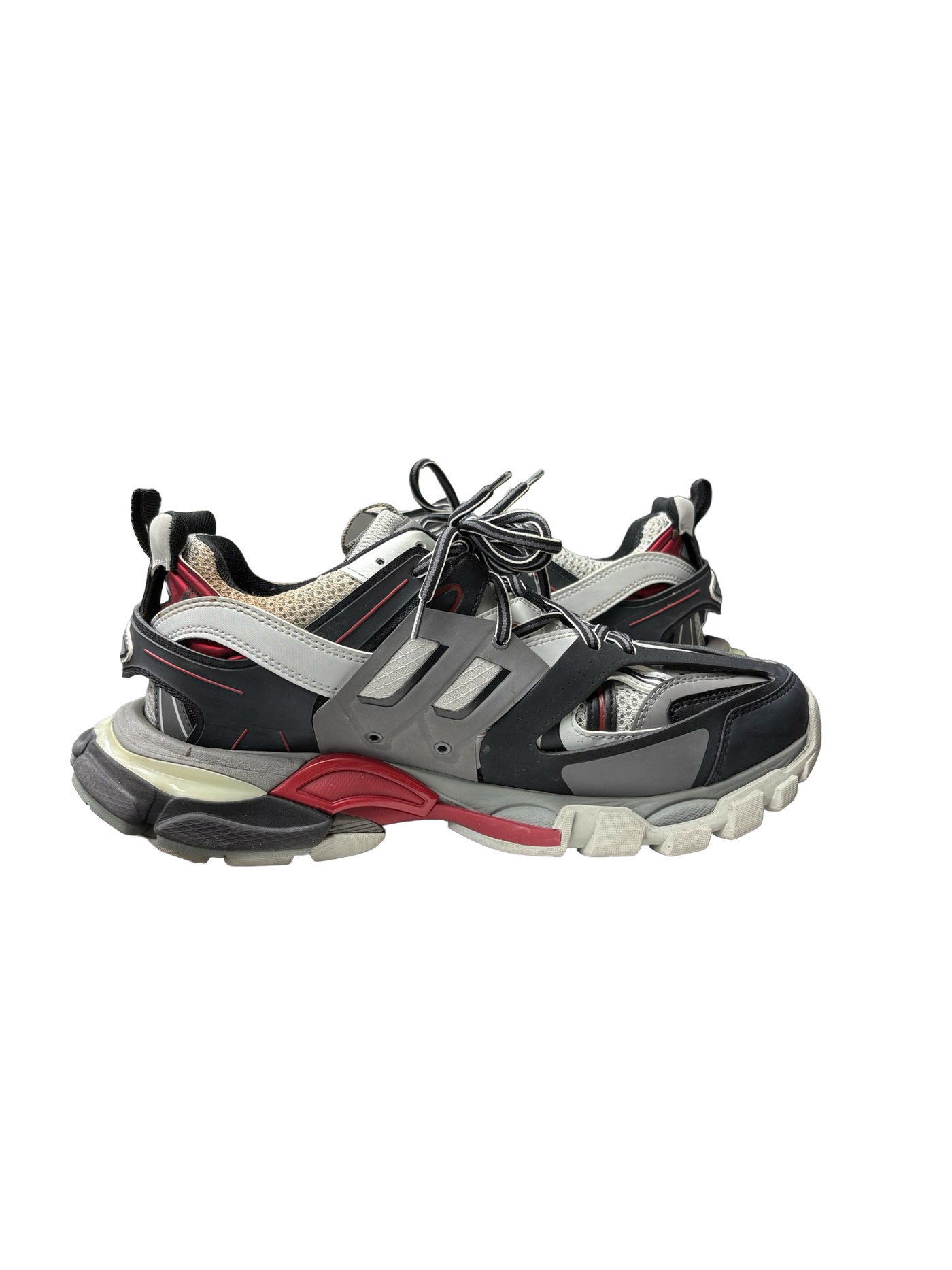 Balenciaga Track Trainers Sneakers Grey/Black/Red