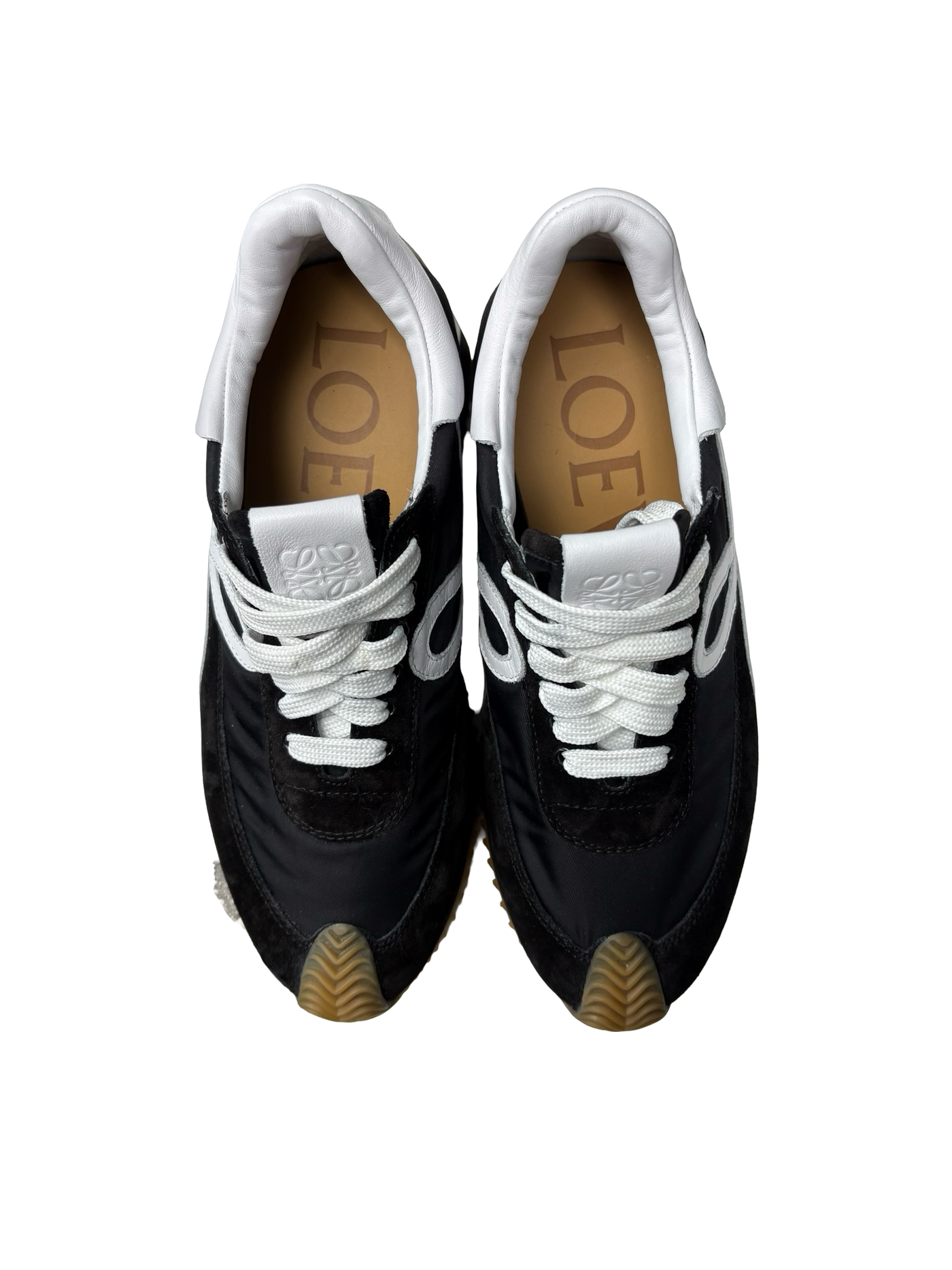 Loewe Flow Runner Sneakers Black/White