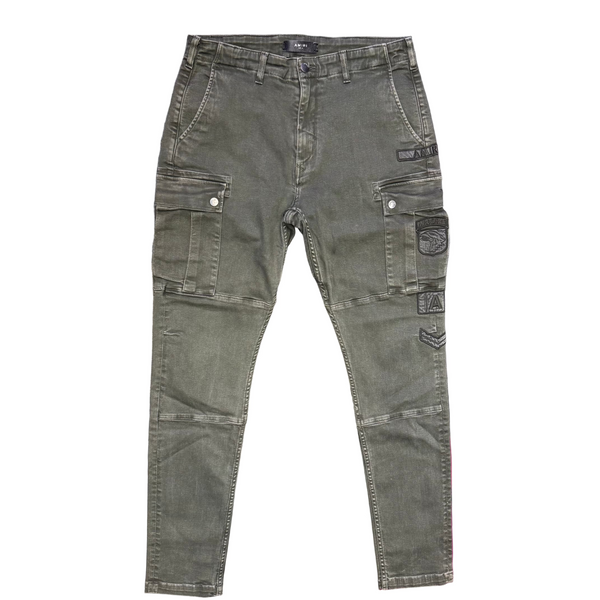 Amiri Tactical Cargo Jeans Olive