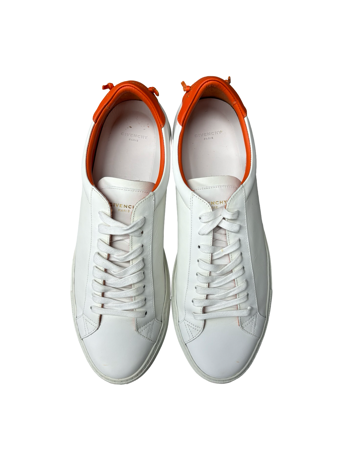 Givenchy Paris Low Sneakers White/Orange
