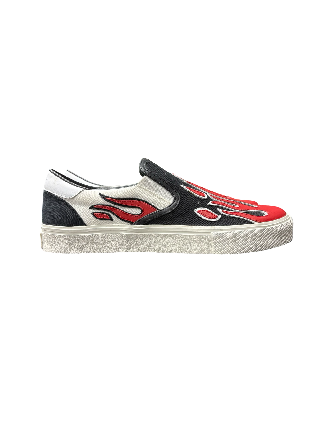 Amiri Flame Slip-On Sneakers Red/Black