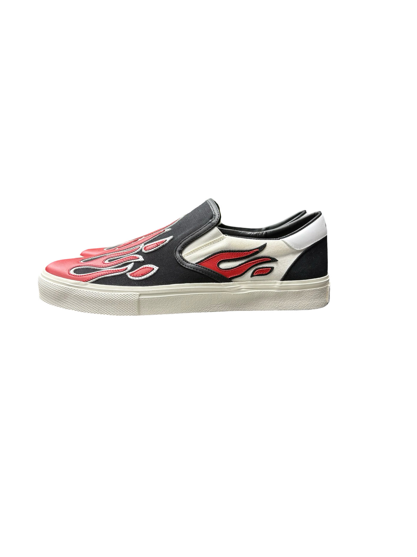 Amiri Flame Slip-On Sneakers Red/Black