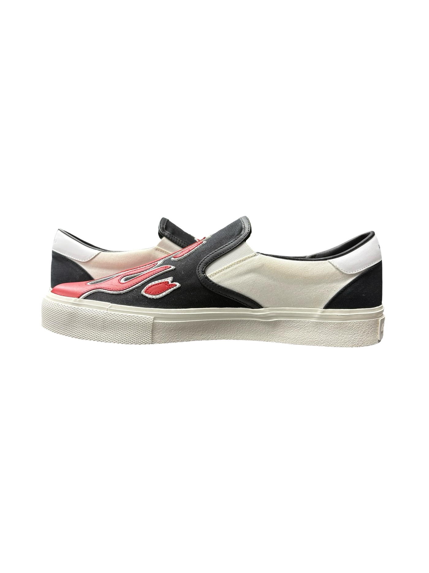 Amiri Flame Slip-On Sneakers Red/Black