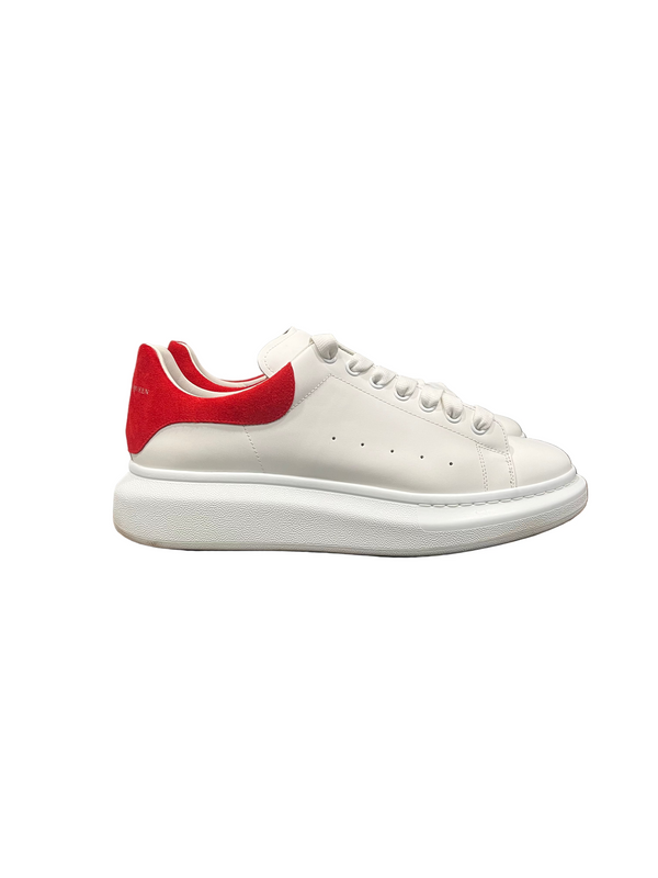 Alexander McQueen Oversized Sneaker White Red