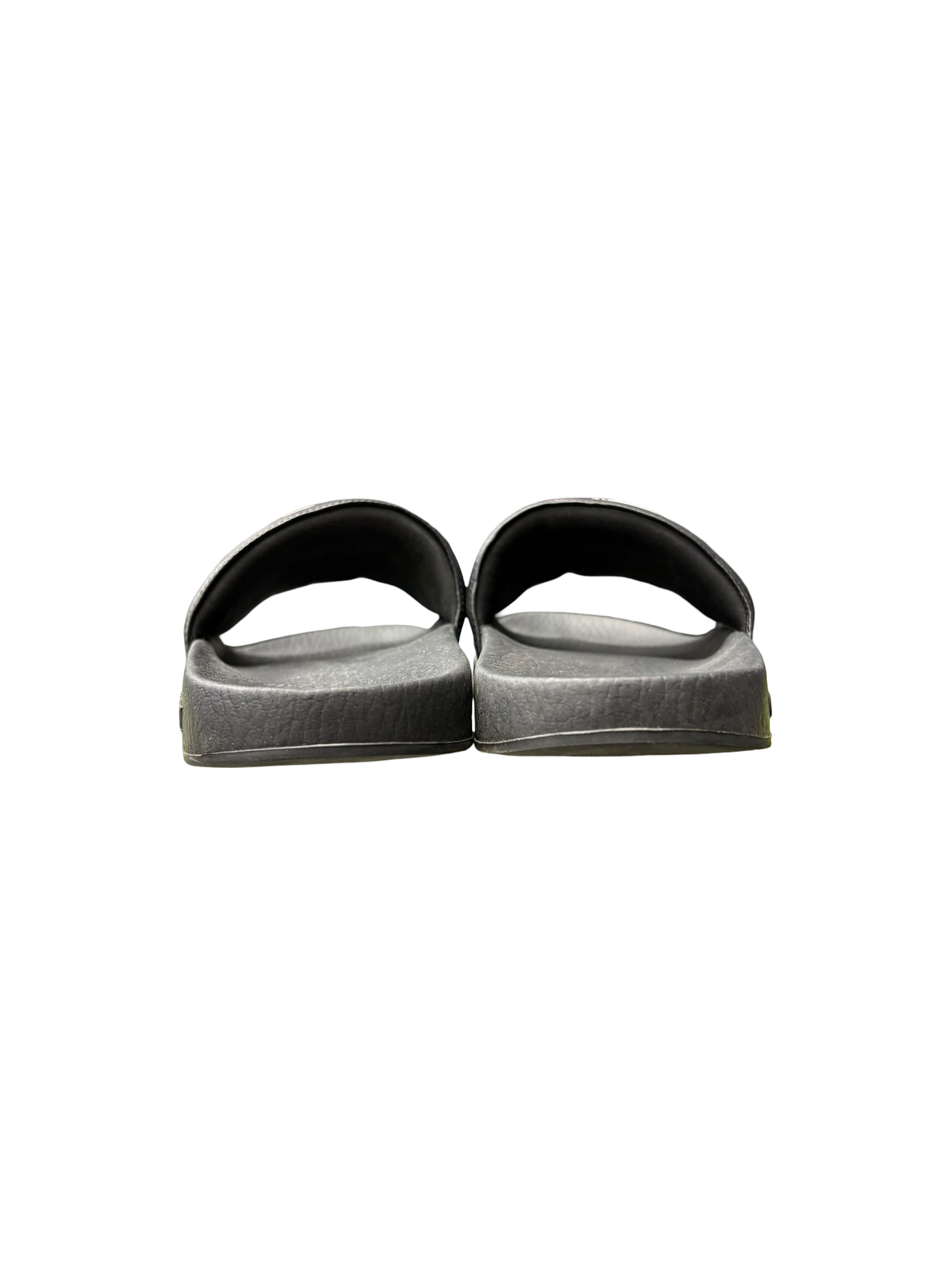 Gucci Interlocking G Slides Black/White Logo