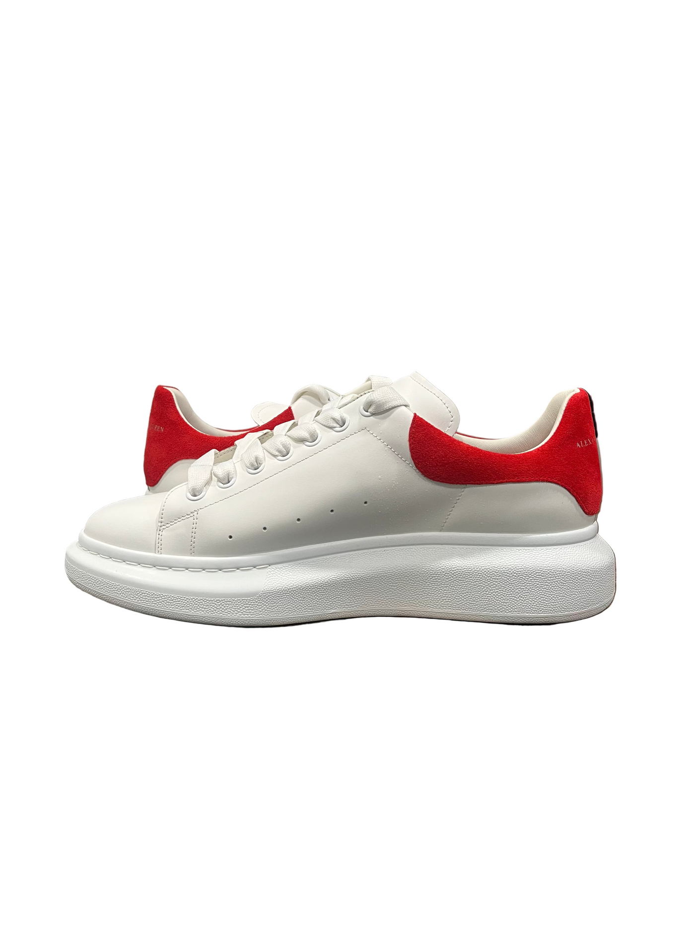 Alexander McQueen Oversized Sneaker White Red