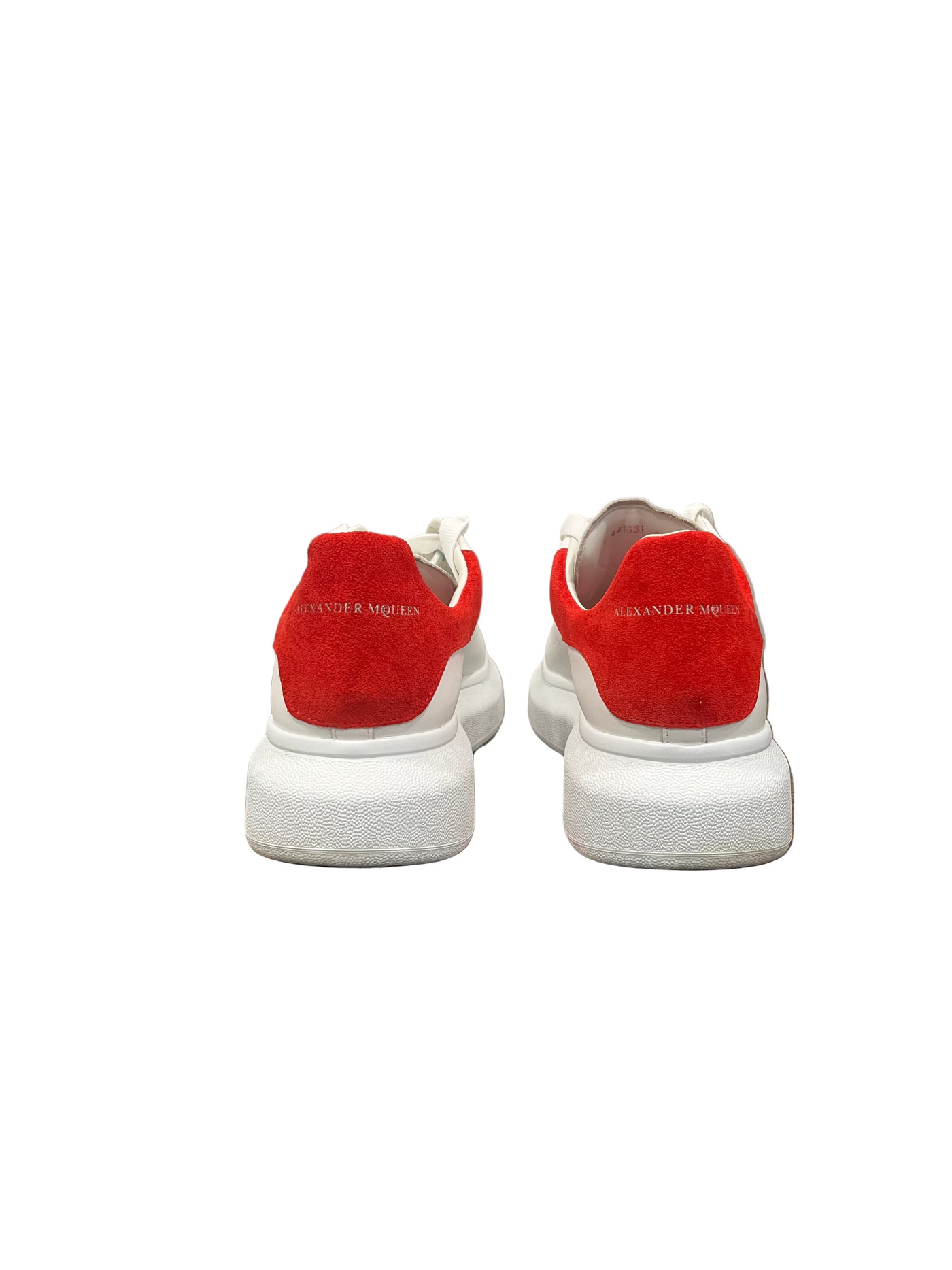Alexander McQueen Oversized Sneaker White Red