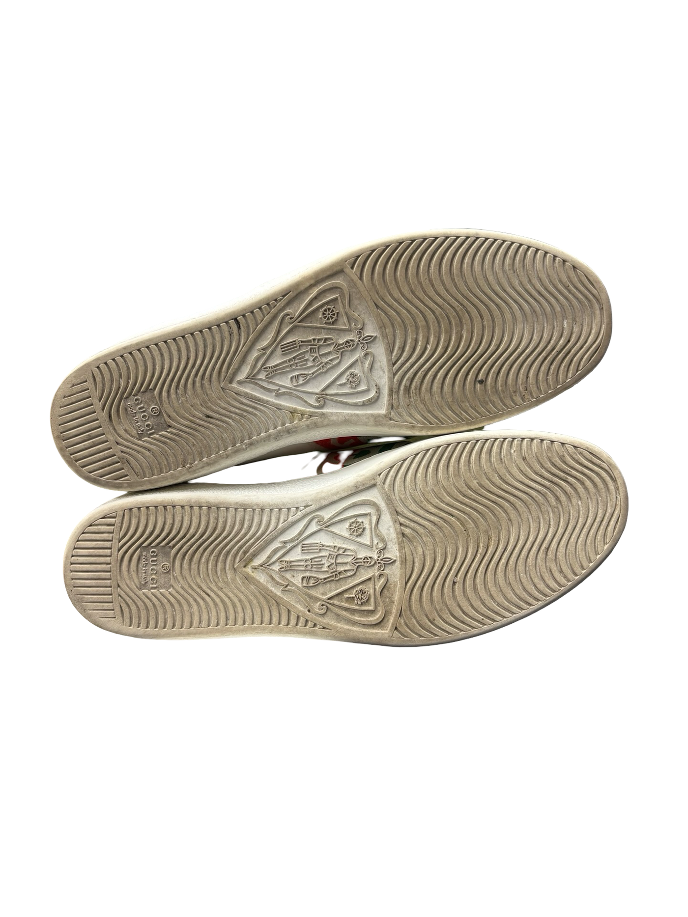 Gucci Ace Sneakers With Elastic Web White