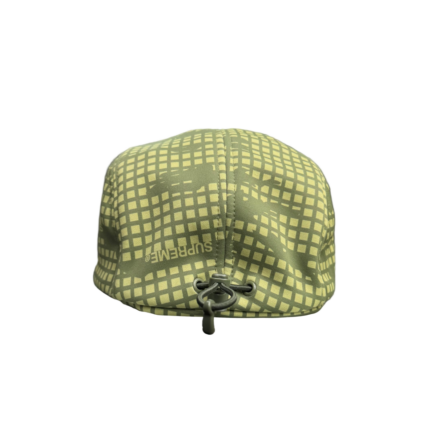 Supreme Windstopper Earflap Camp Cap Olive Grid Camo
