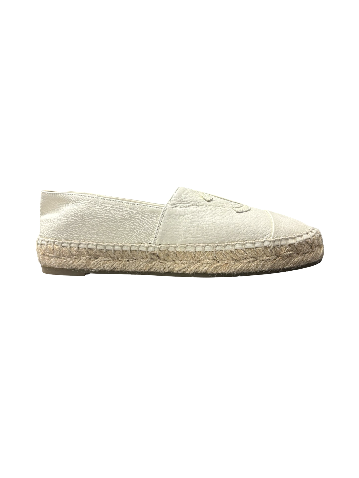 Chanel Espadrilles Slip On White