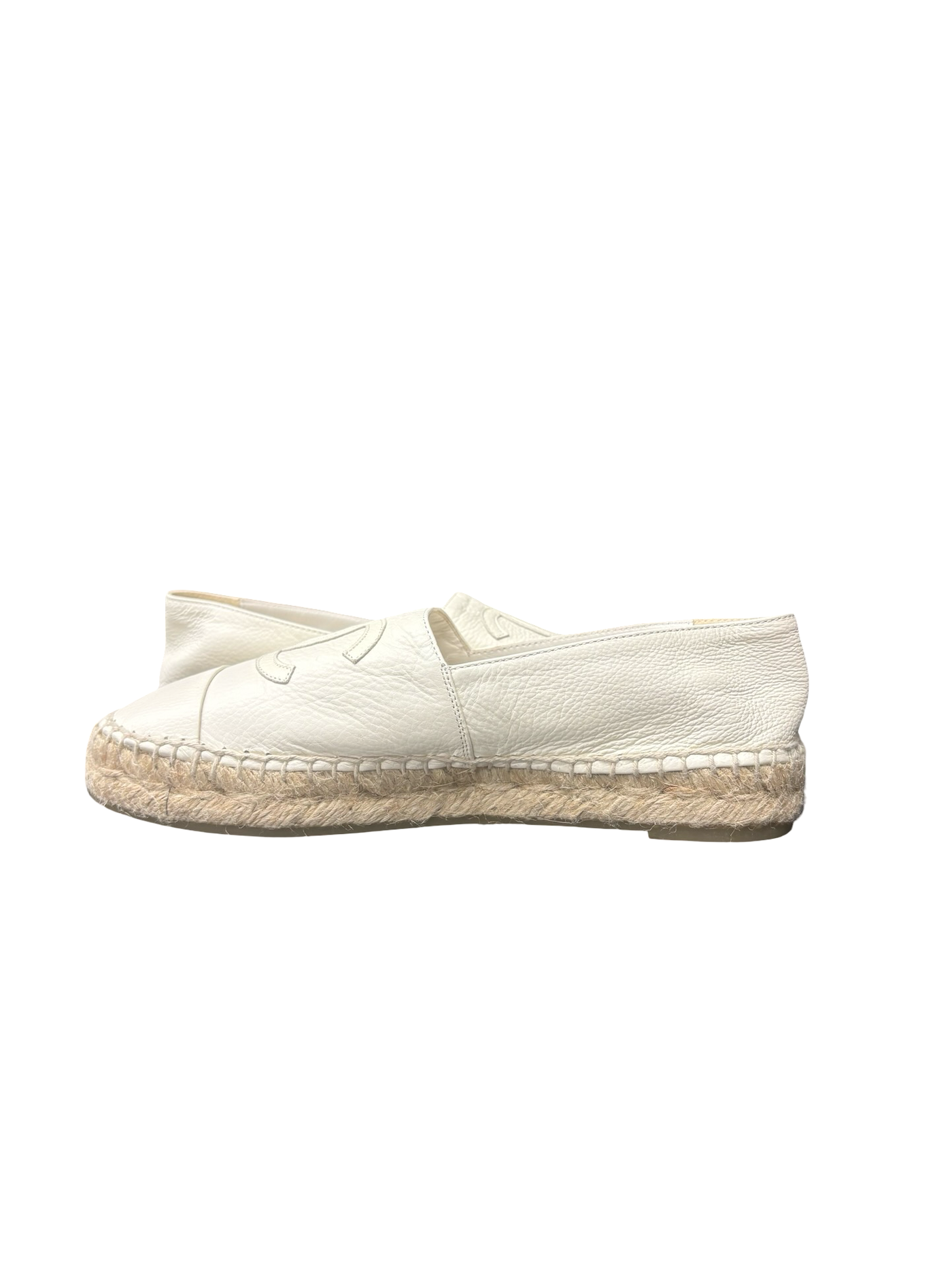 Chanel Espadrilles Slip On White