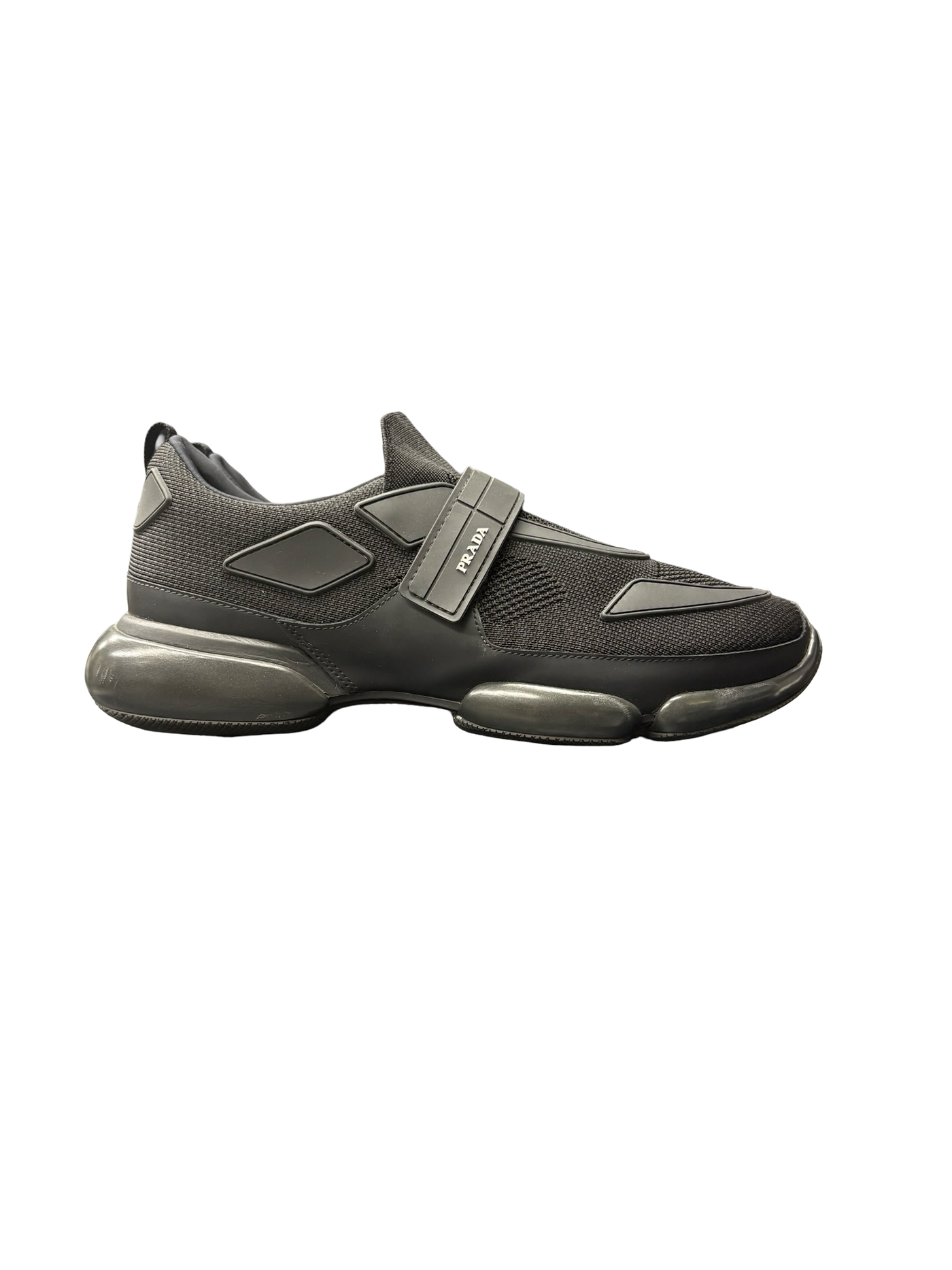 Prada Men's Cloudbust Slip-On Sneakers Black
